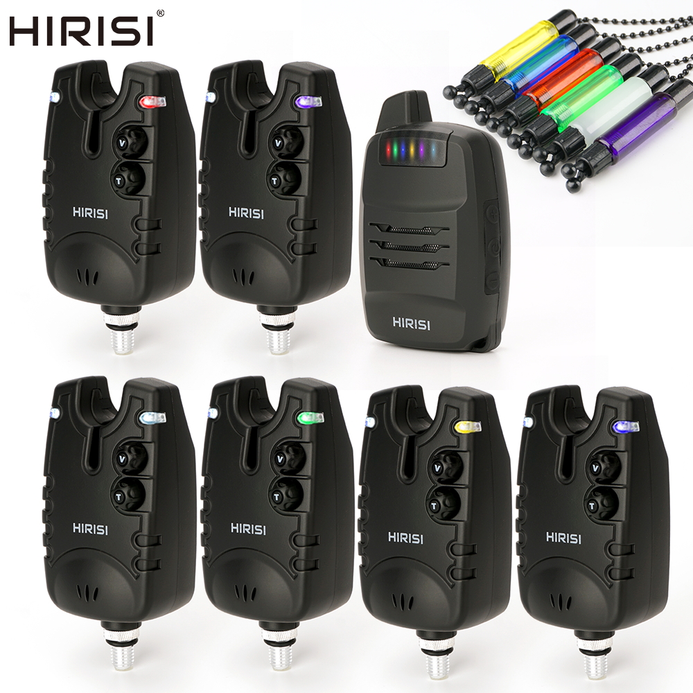 Bite Indicator - HIRISI SQA-6 Fishing Bite Alarms 6