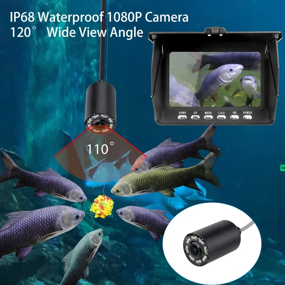 Fish Finder 5.0 Inch LCD Displ - Fishing Camera recensie en prijs