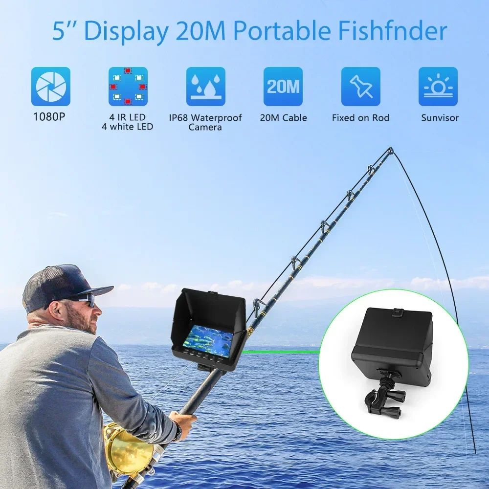Fish Finder 5.0 Inch LCD Displ - Fishing Camera recensie en prijs