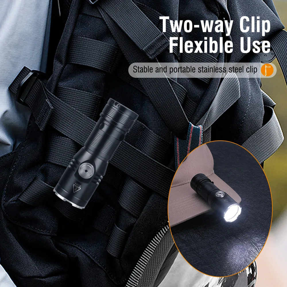 BORUiT ET15 EDC Flashlight Ult - Fish Finder Battery recensie en prijs