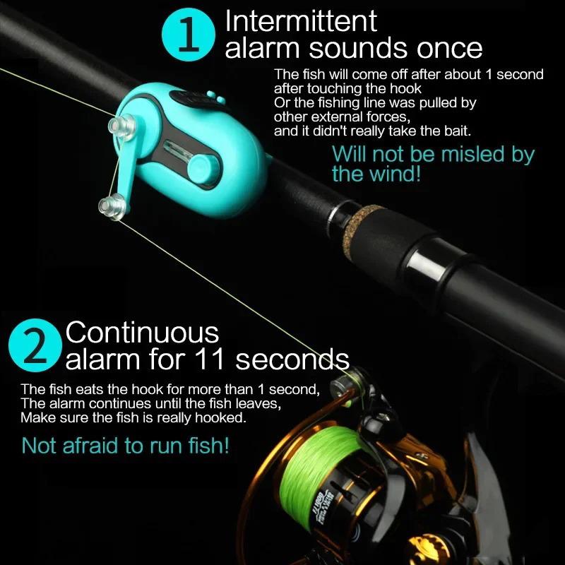 New Fishing Alarm Electronic B - Fish Finder Portable recensie en prijs
