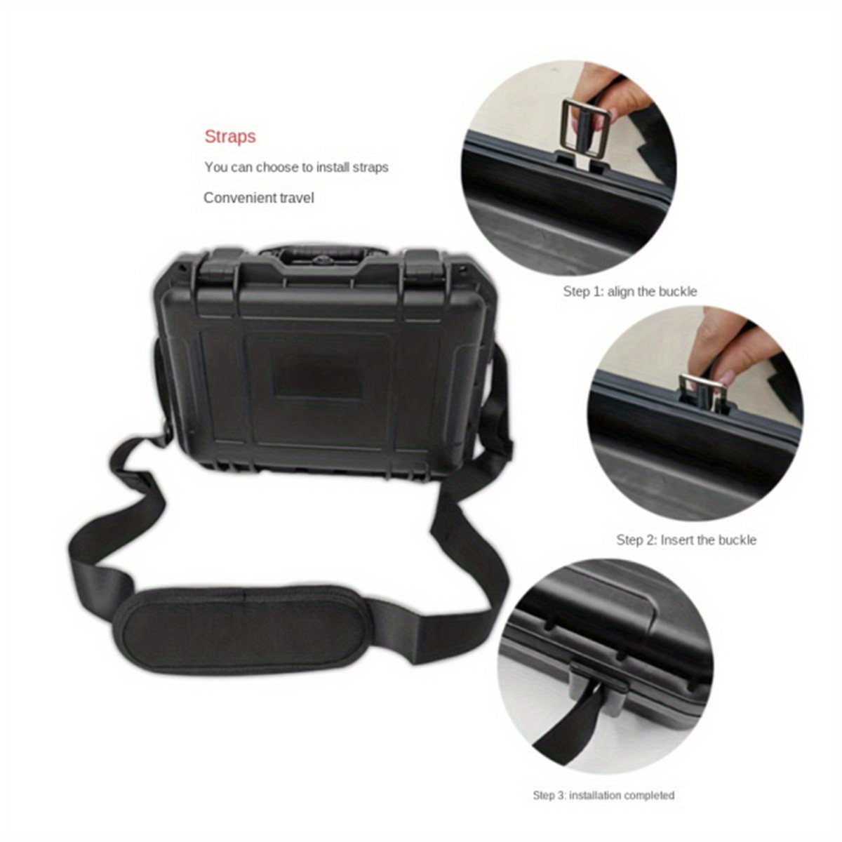 1pc Waterproof Hard Carry Case - Fish Finder Case recensie en prijs