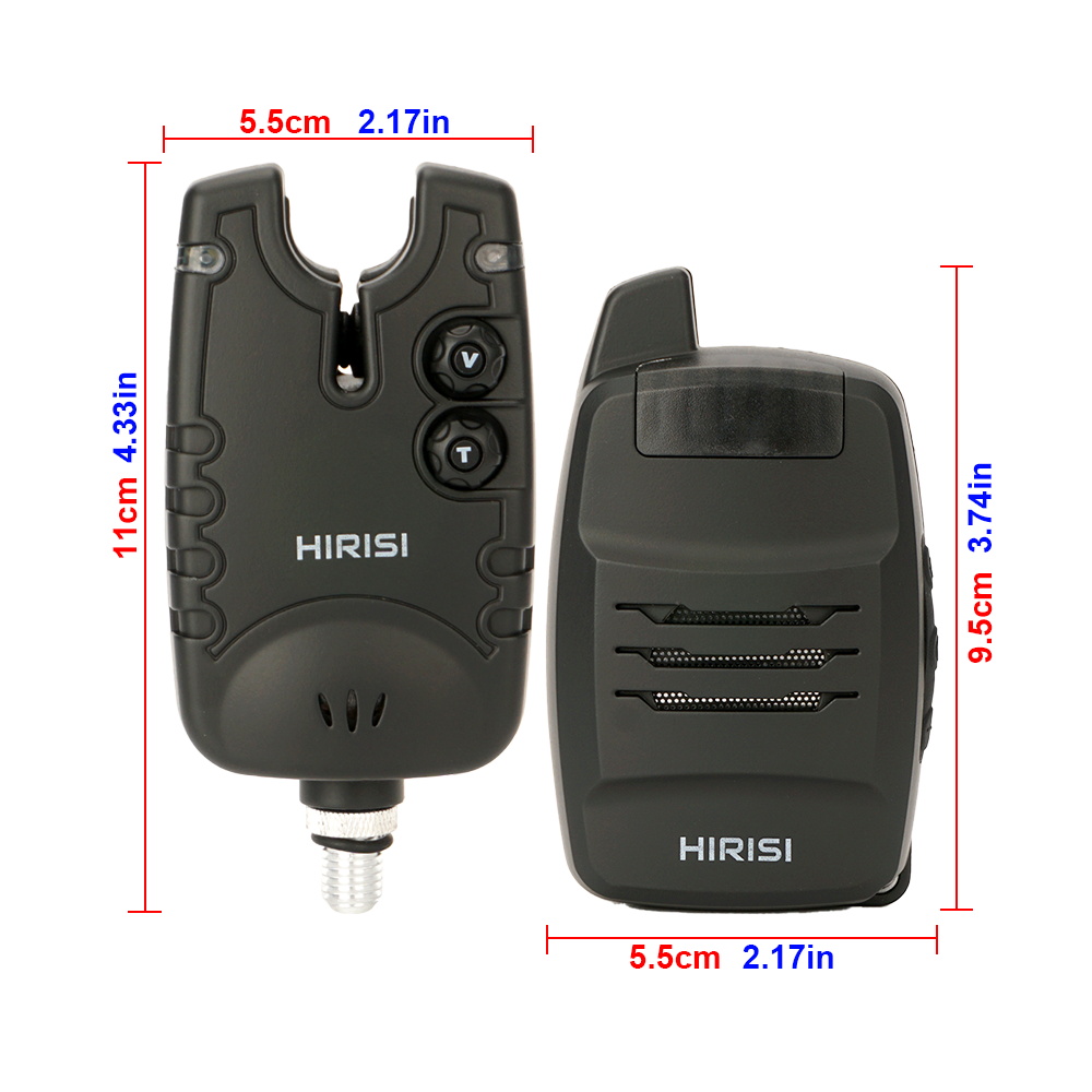HIRISI SQA-6 Fishing Bite Alar - Bite Indicator recensie en prijs
