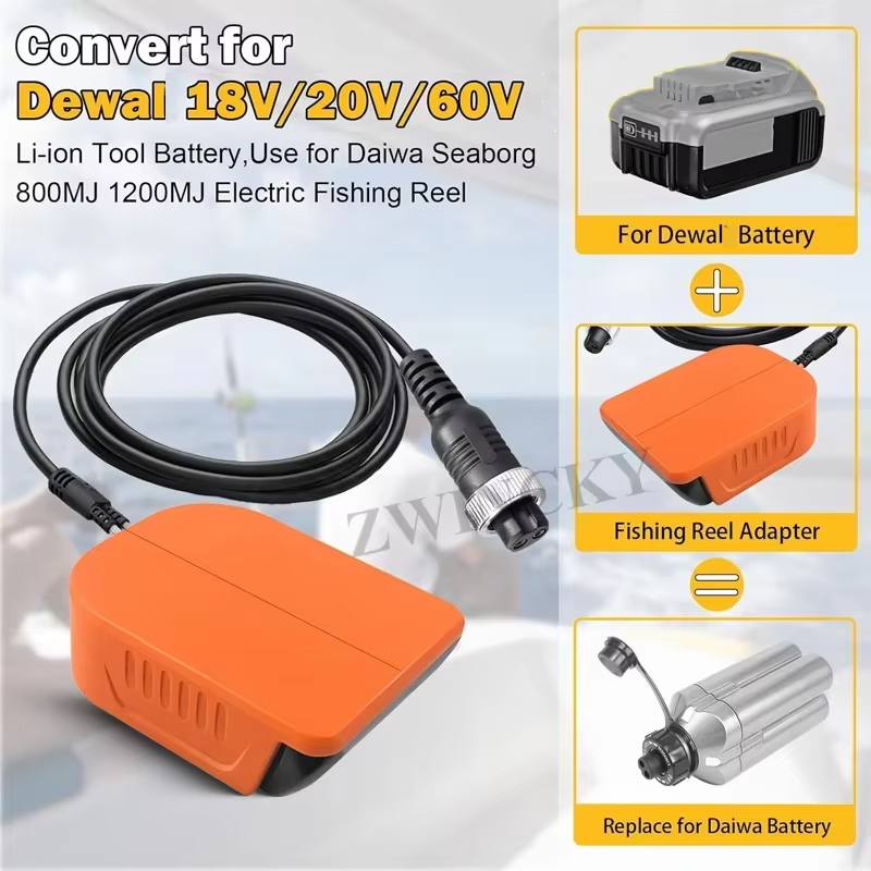 NEW Portable Fishing Reel Adap - Fish Finder Battery recensie en prijs
