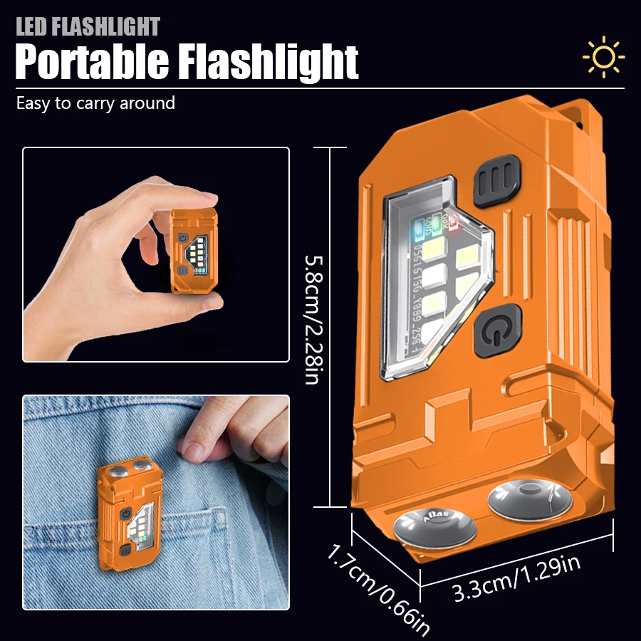 Mini Keychain EDC Flashlight R - Fishing Light recensie en prijs