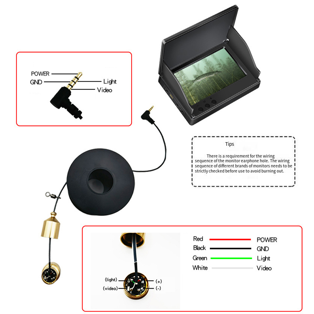 1pc Underwater Fishing Camera  - Fish Finder Portable recensie en prijs