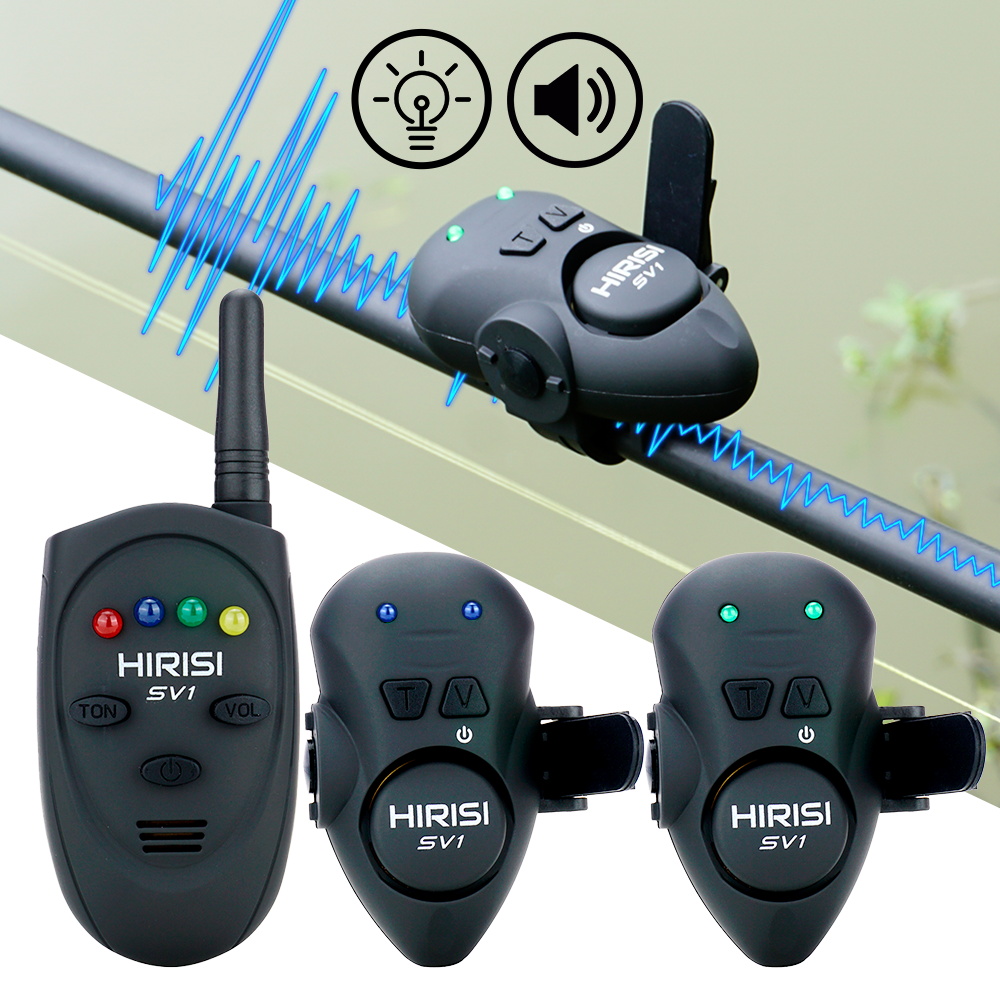 Hirisi Fishing Bait Alarm Set  - Fish Finder Portable recensie en prijs
