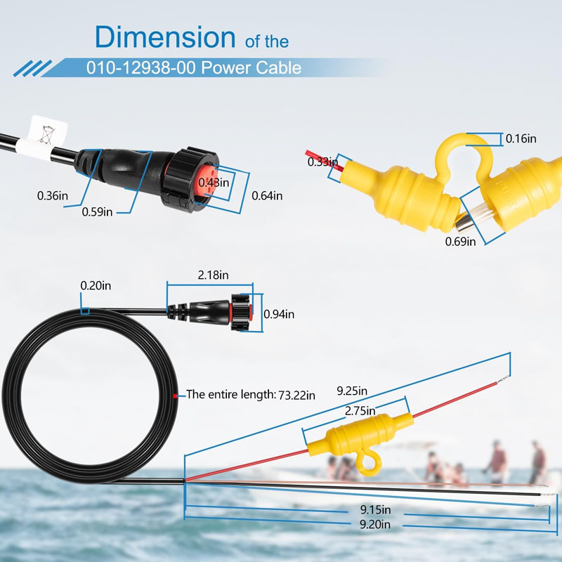 010-12938-00 Boat Power Cable  - Fish Finder Cable recensie en prijs