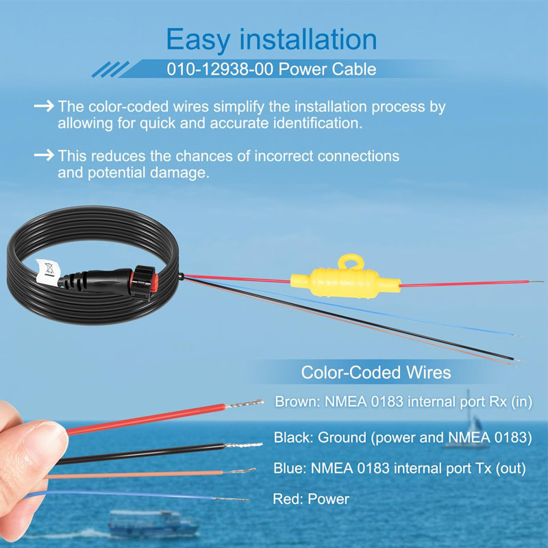 010-12938-00 Boat Power Cable  - Fish Finder Cable recensie en prijs