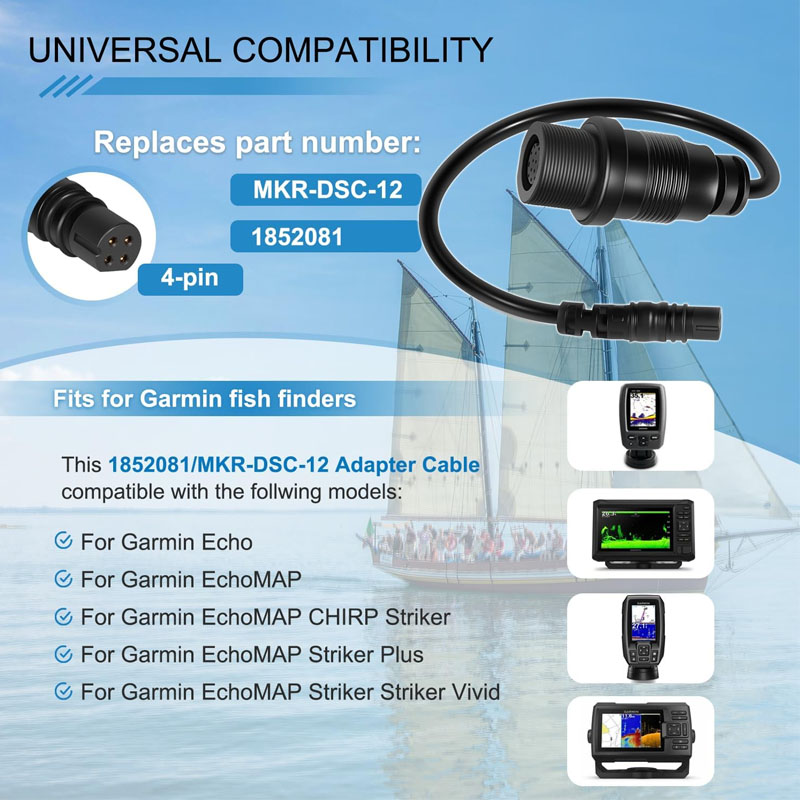 1852081 MKR-DSC-12  4-Pin Fish - Fish Finder Cable recensie en prijs