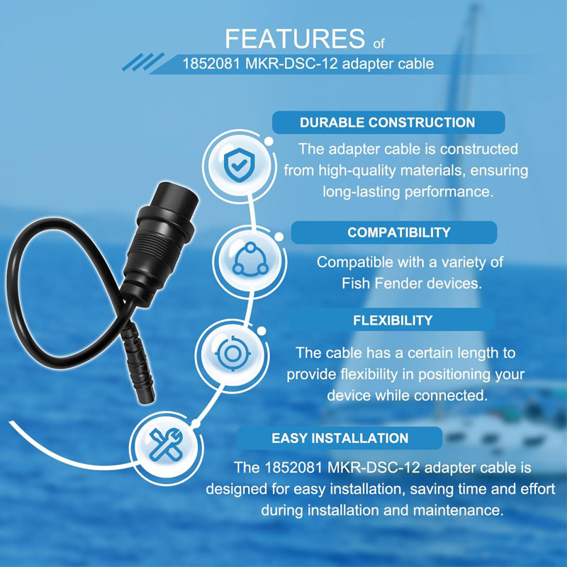1852081 MKR-DSC-12  4-Pin Fish - Fish Finder Cable recensie en prijs