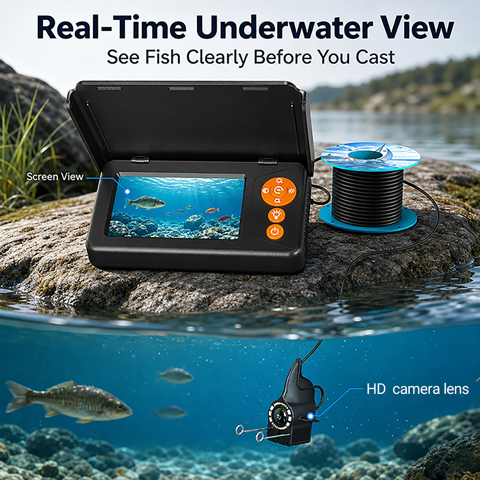 Fish Finder Underwater Camera  - Fishing Camera recensie en prijs