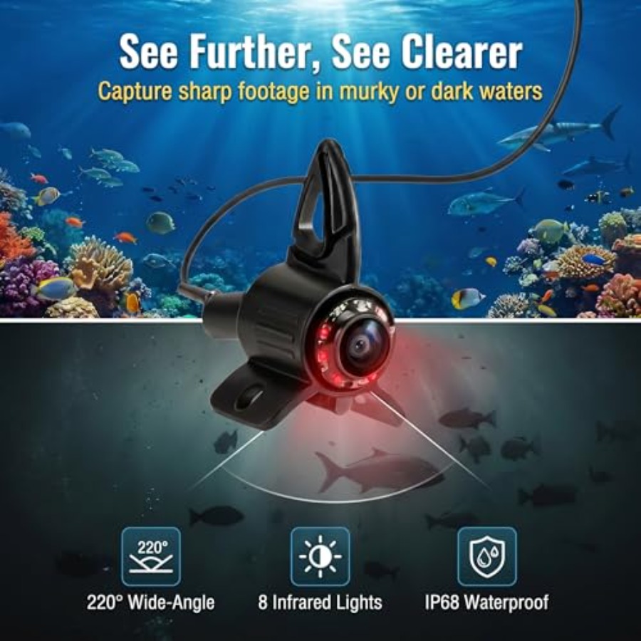 Underwater Fishing Finder Came - Fishing Camera recensie en prijs