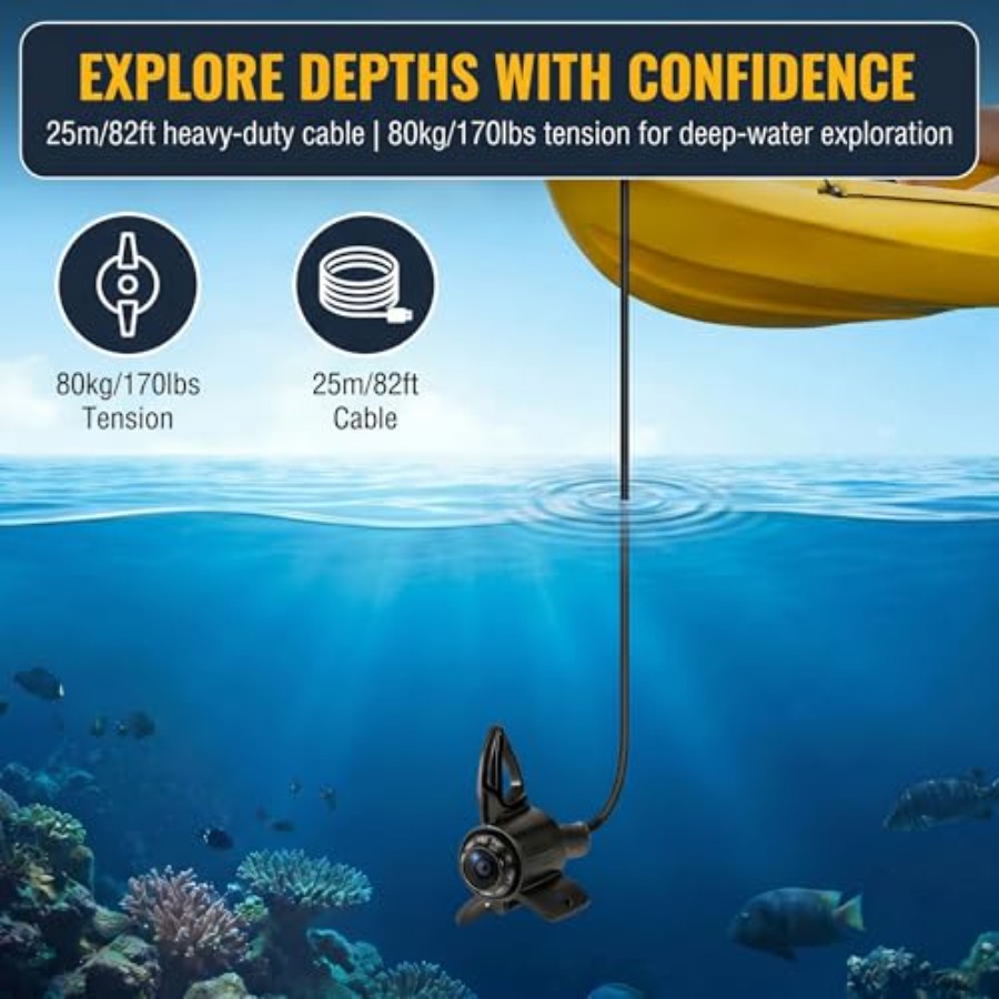 Underwater Fishing Finder Came - Fishing Camera recensie en prijs