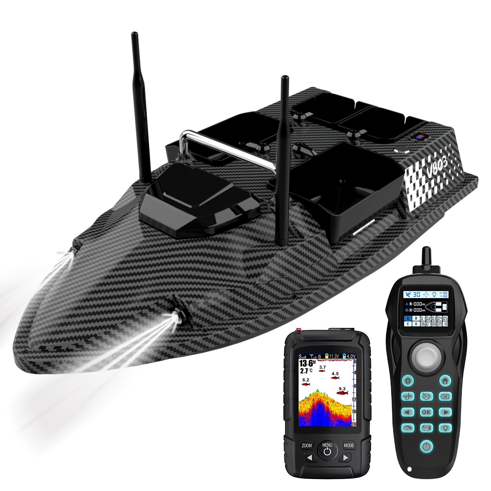 V803Pro GPS Enabled Remote Con - Fishing Gps recensie en prijs