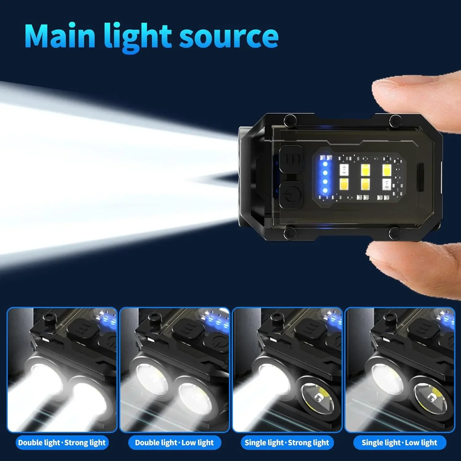Mini COB Keychain Flashlight,C - Fishing Light recensie en prijs
