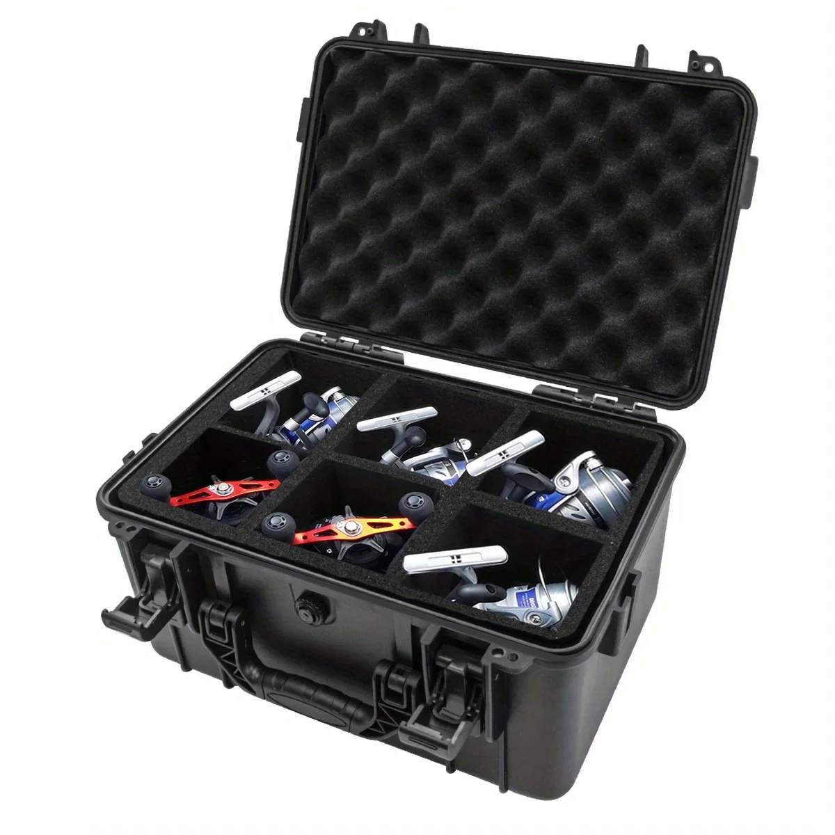 1 portable toolbox with pre cu - Fish Finder Case recensie en prijs