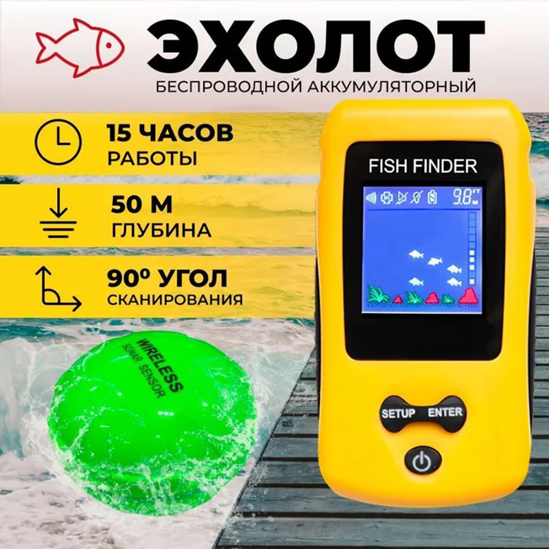 Brand New KDR Colorful Wireles - Fish Finder Portable recensie en prijs