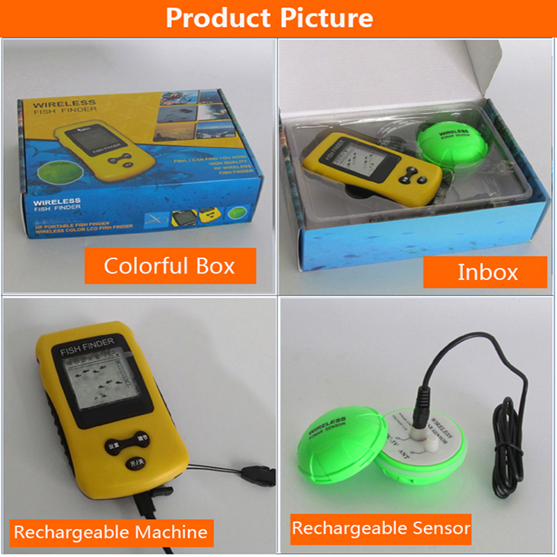 Brand New KDR Colorful Wireles - Fish Finder Portable recensie en prijs