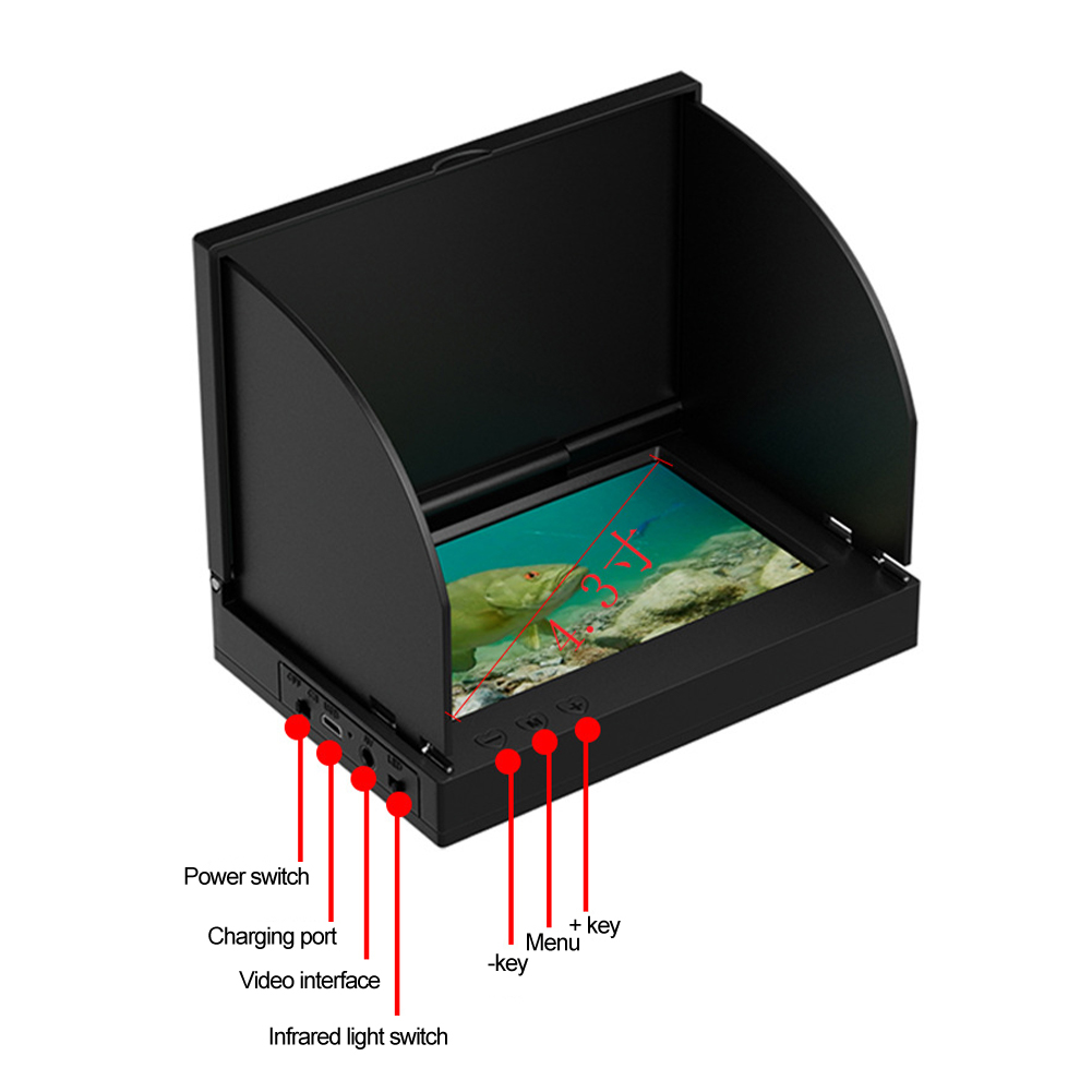 4.3 Inch HD Screen Fish Finder - Fish Finder Portable recensie en prijs