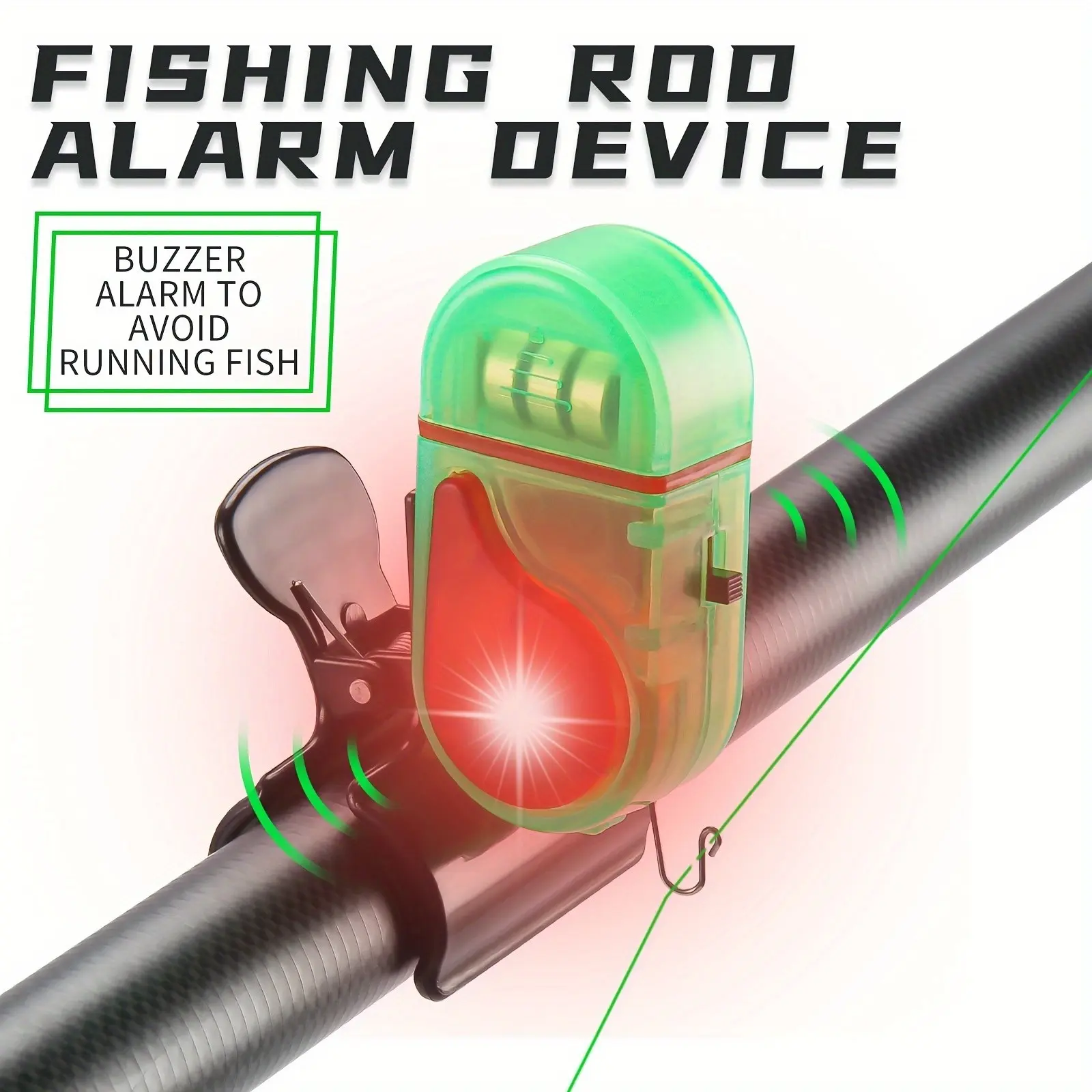 2PCS LED Fishing Bite Alarm, 2 - Fish Alarm recensie en prijs