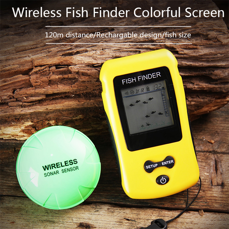 Brand New Colorful Wireless Fi - Fish Finder Transducer recensie en prijs